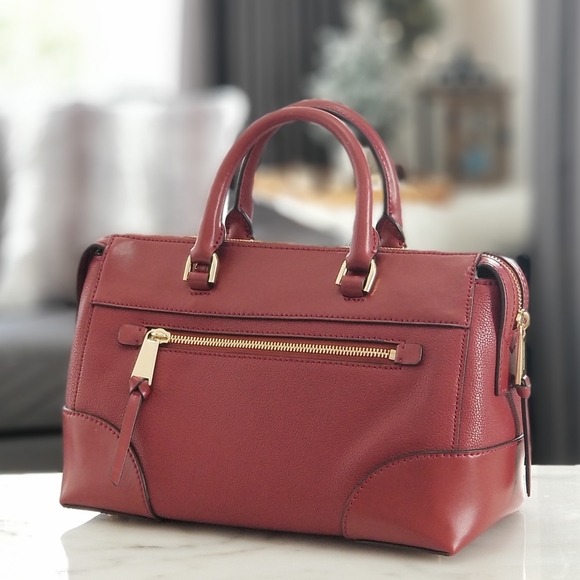 NEW! Michael Kors Maya Small Leather Satchel - Picture 4 of 6